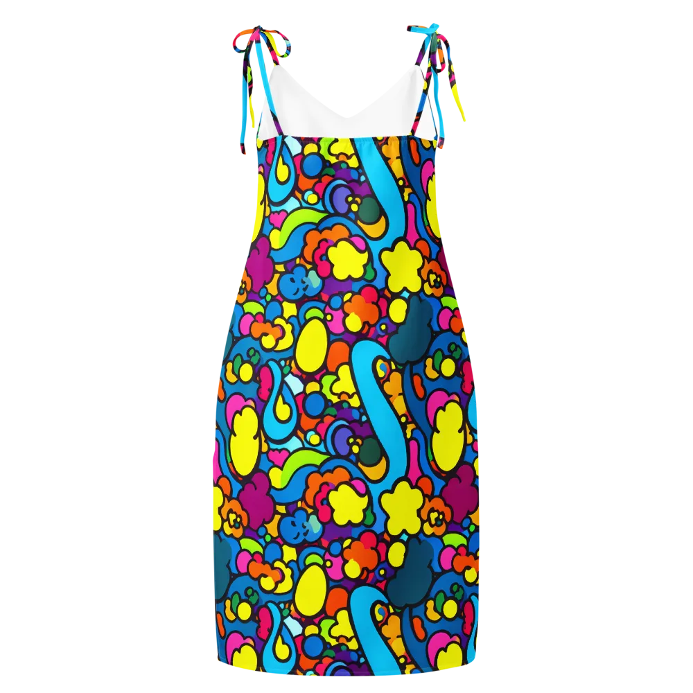 Pop Playland on Slip Dress — Back