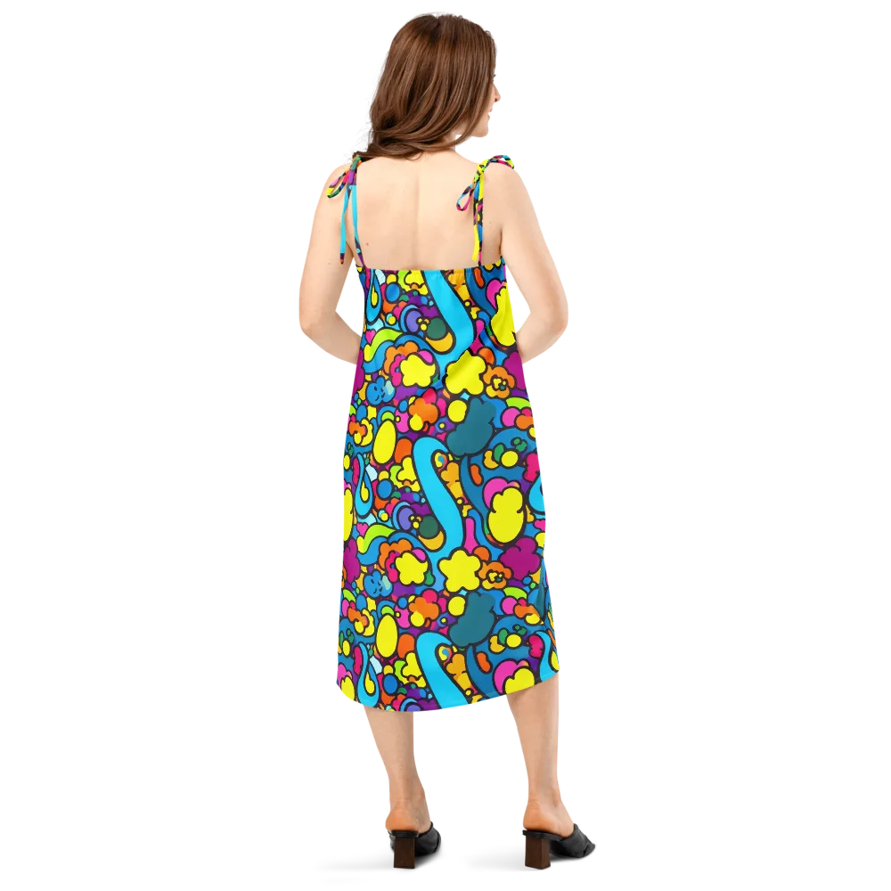 Pop Playland on Slip Dress — Back