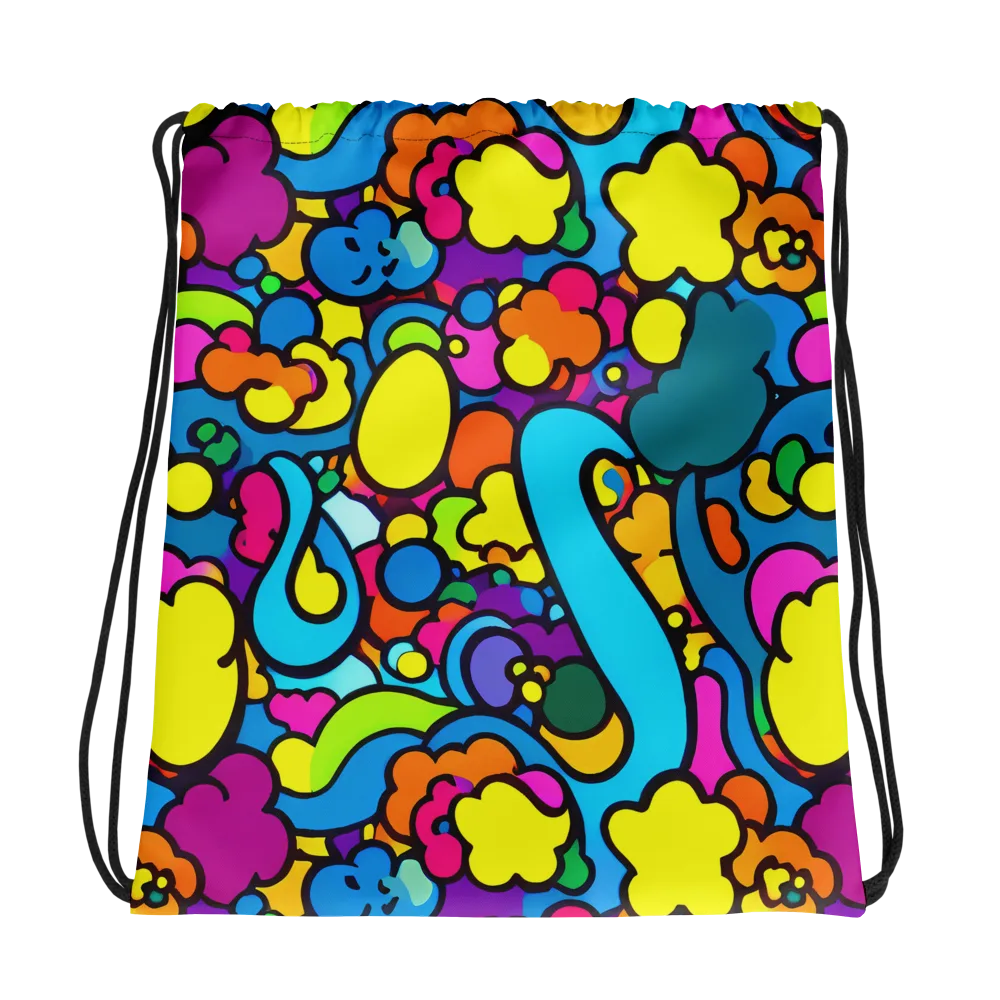 Pop Playland on Drawstring Bag — Photo