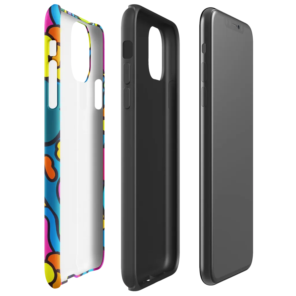 Pop Playland on Tough Case for iPhone® — Right