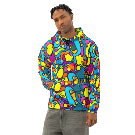 Pop Playland on a Cotton Hoodie