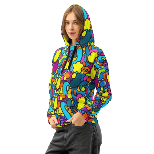 Pop Playland on a Cotton Hoodie