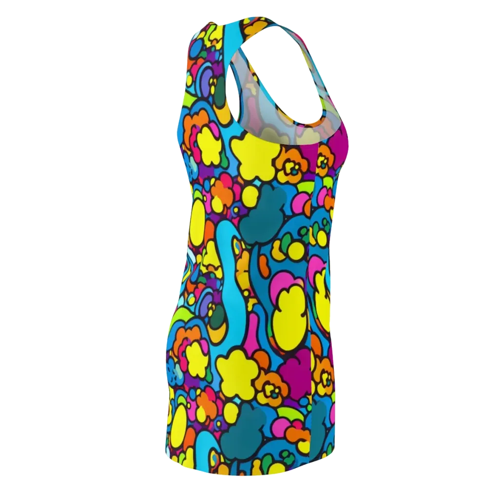 Pop Playland on Racerback Dress — Back Side