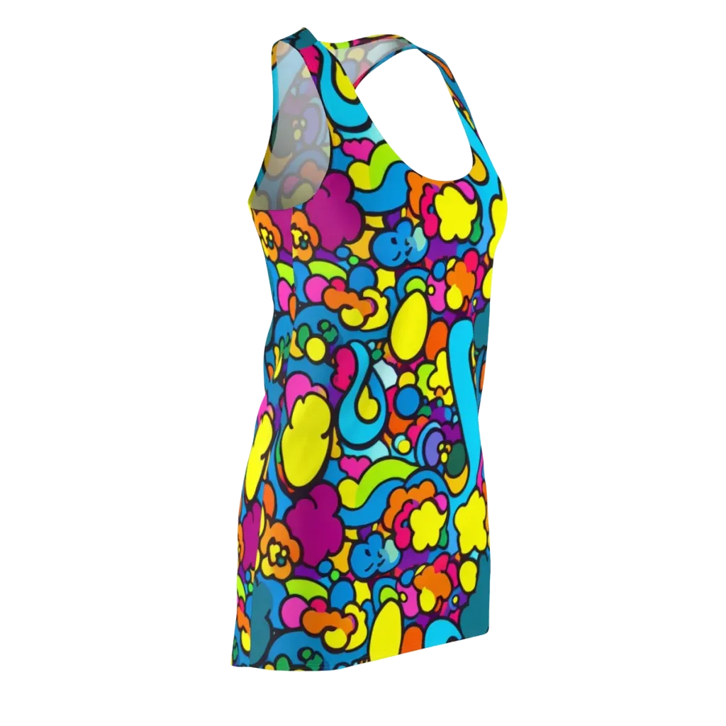 Pop Playland on Racerback Dress — Front Side