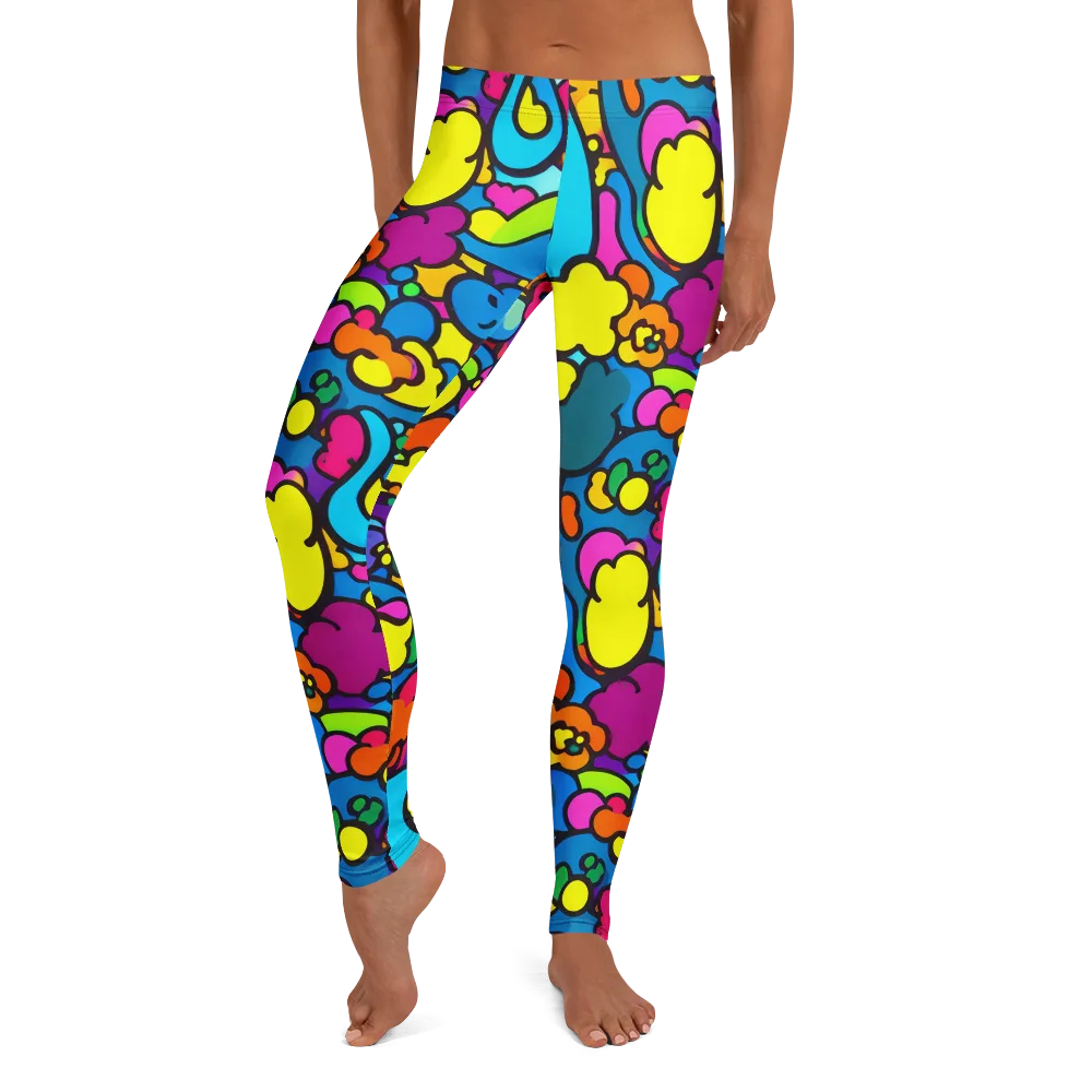Pop Playland on Leggings — Front