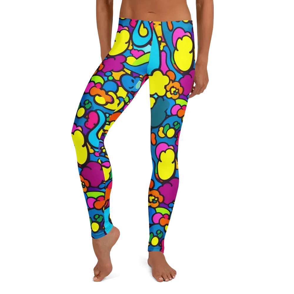 Pop Playland on Leggings — Front