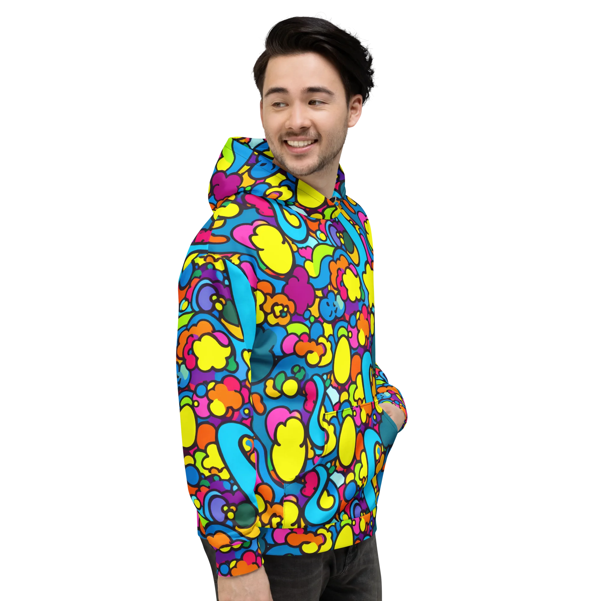 Pop Playland on Hoodie — Right