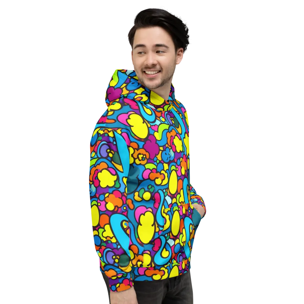 Pop Playland on Hoodie — Right