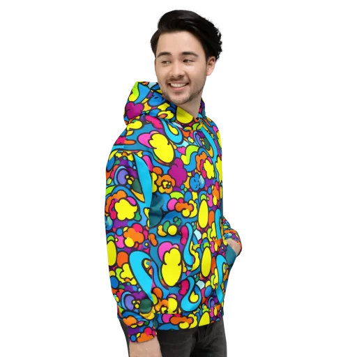 Pop Playland on a Hoodie