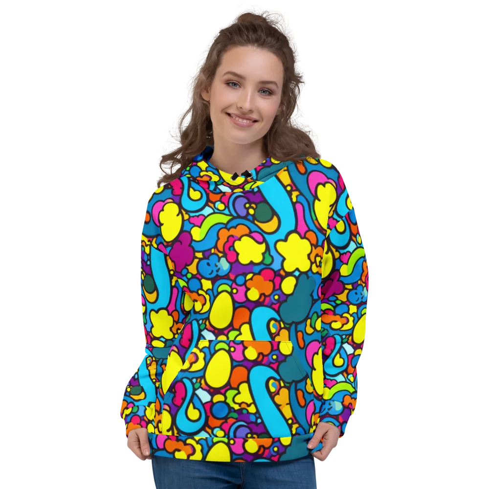 Pop Playland on Hoodie — Front