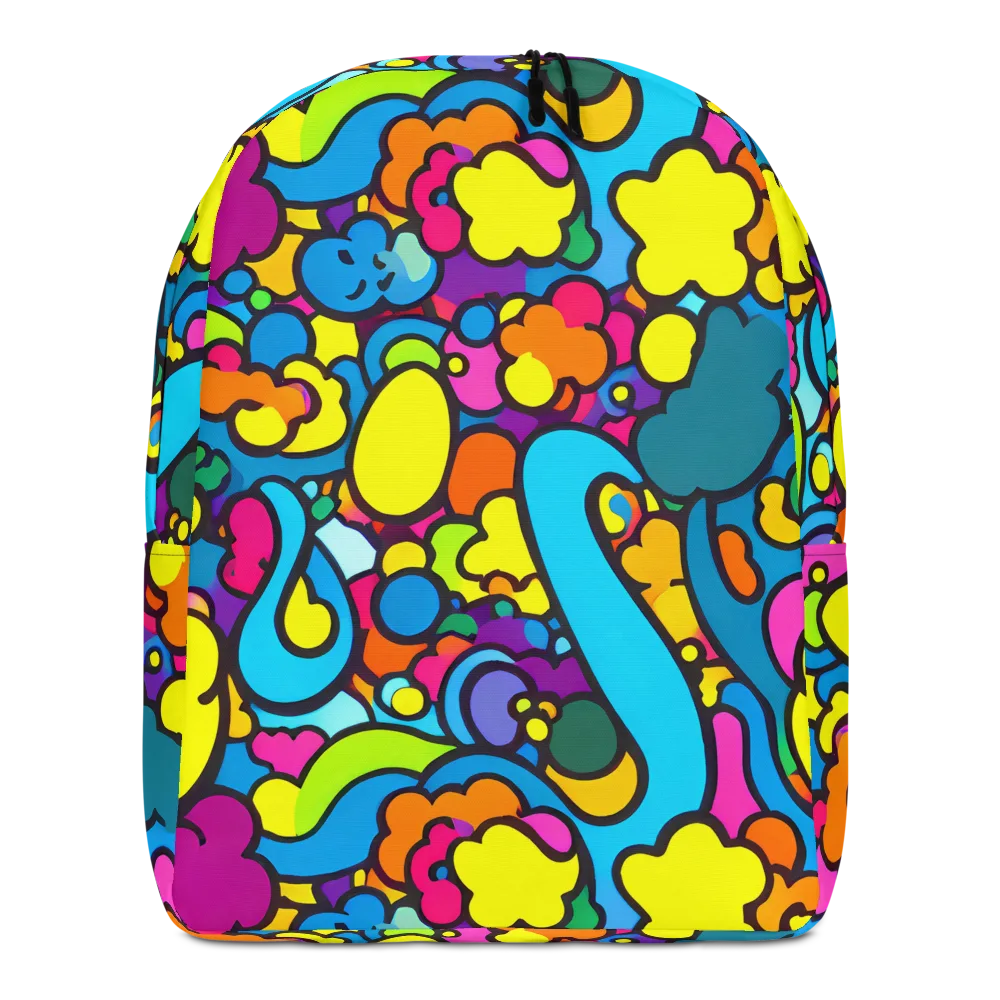 Pop Playland on Minimalist Backpack — Front