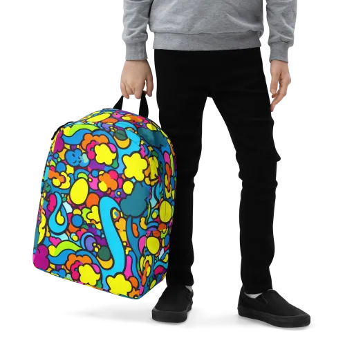 Pop Playland on a Minimalist Backpack