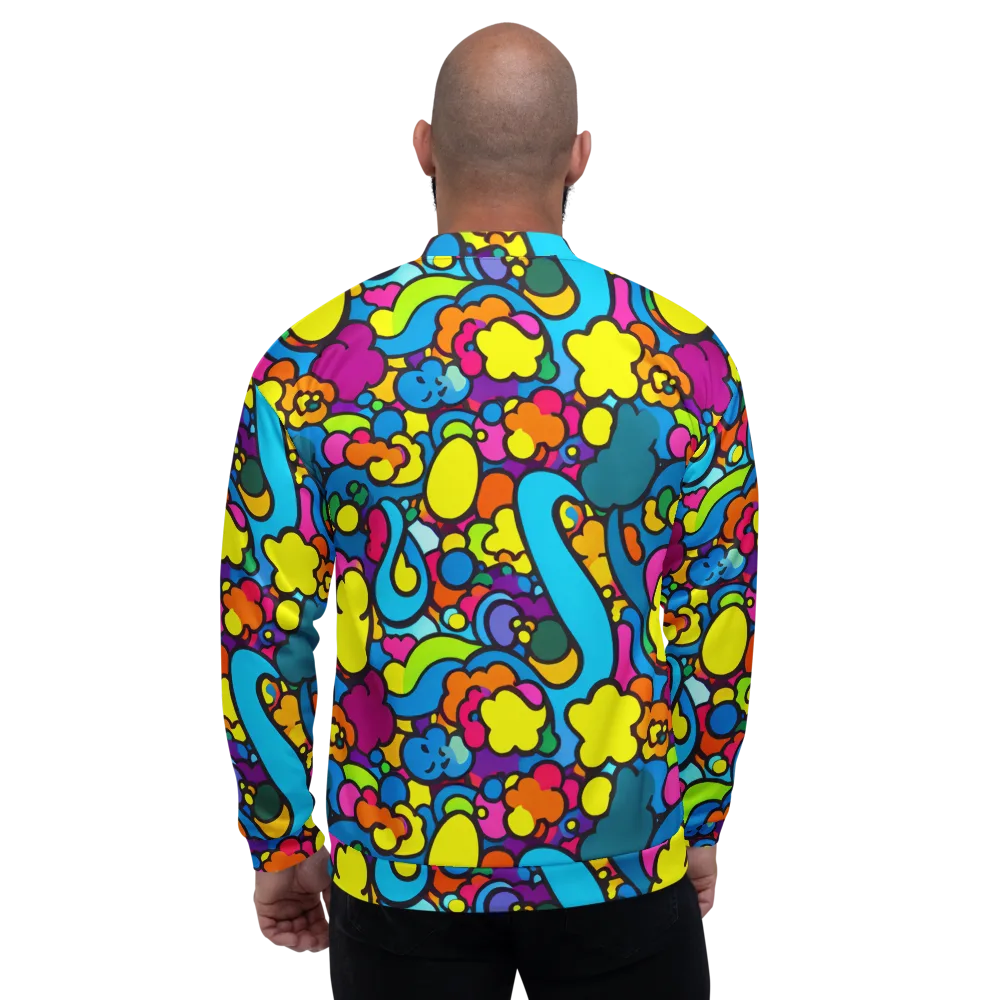 Pop Playland on Bomber Jacket — Back