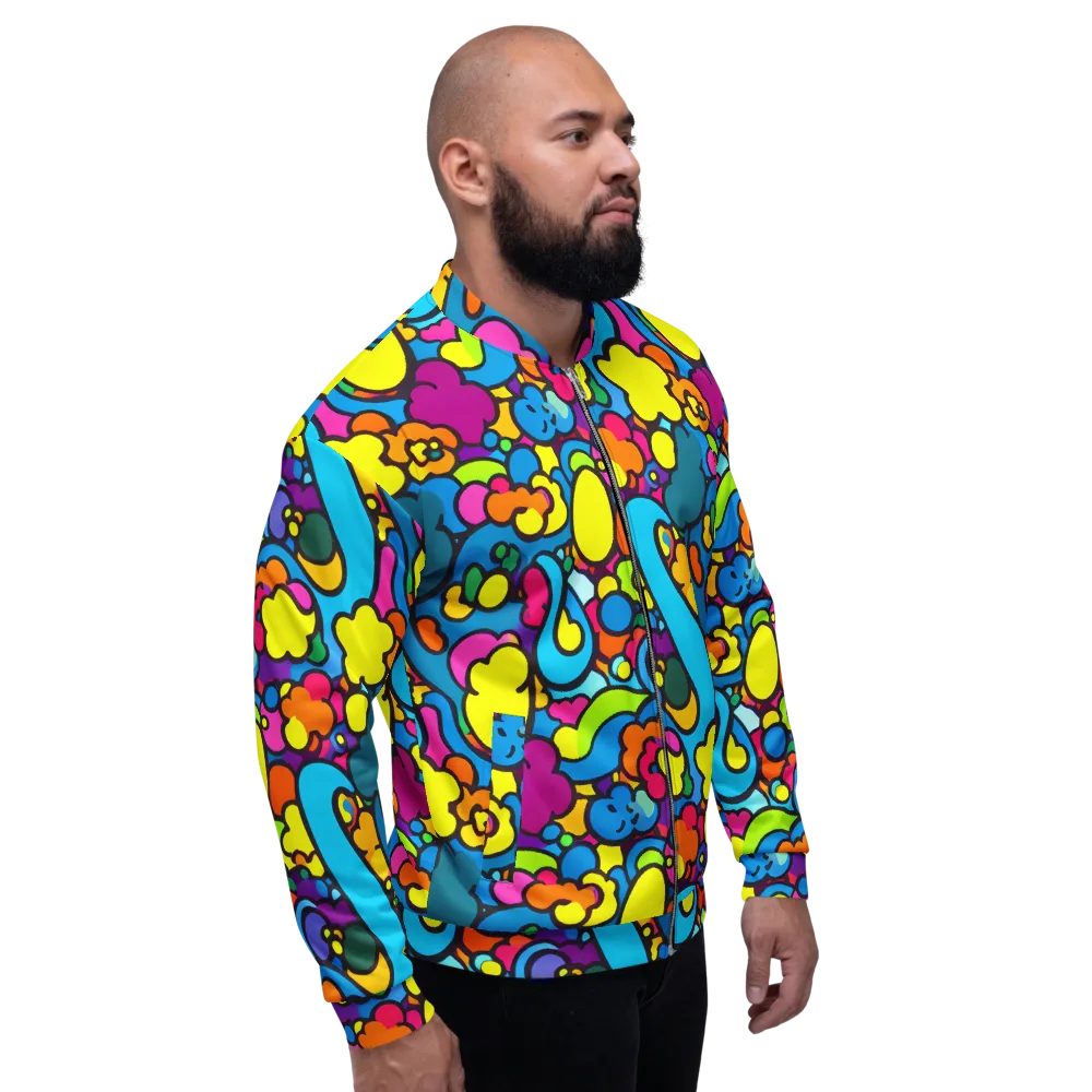 Pop Playland on Bomber Jacket — Right