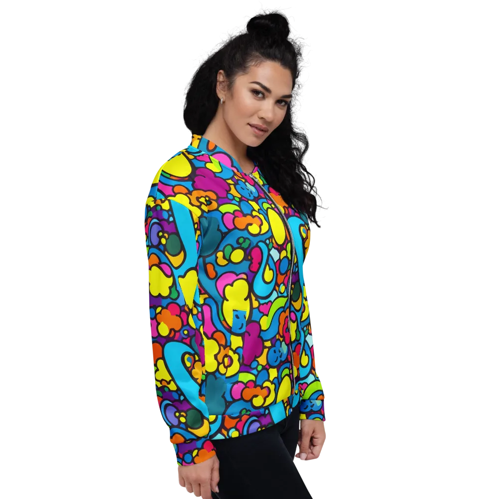 Pop Playland on Bomber Jacket — Right