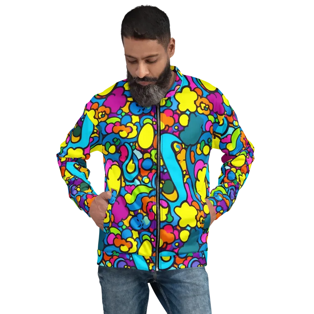 Pop Playland on Bomber Jacket — Front