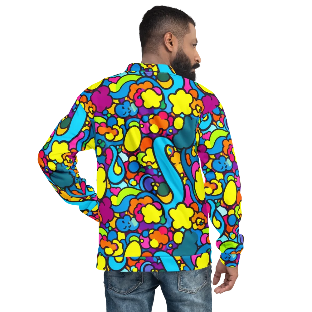 Pop Playland on Bomber Jacket — Back