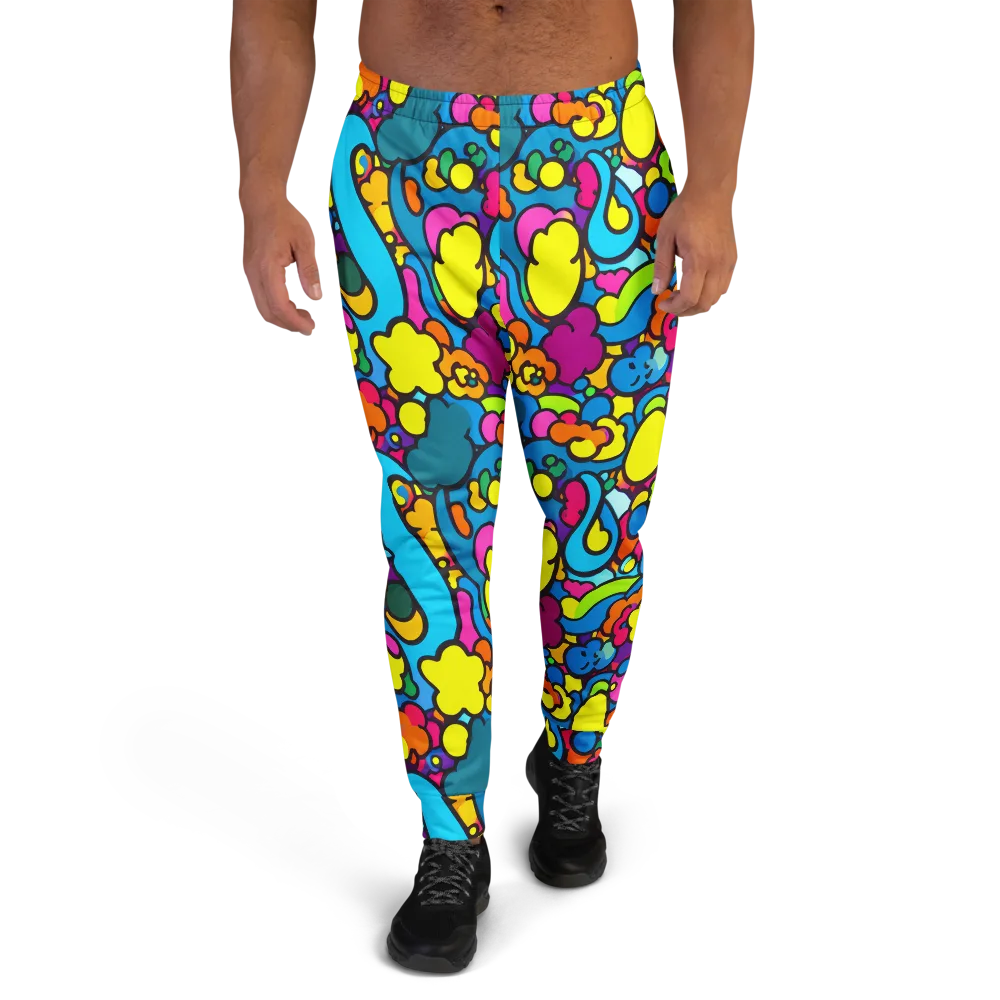 Pop Playland on Men's Joggers — Front