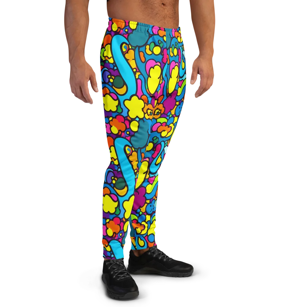 Pop Playland on Men's Joggers — Right
