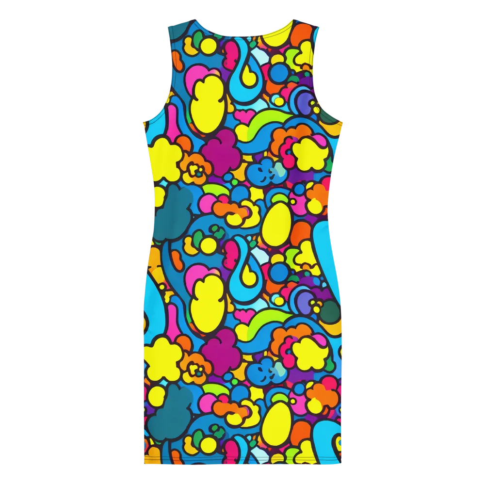 Pop Playland on Bodycon Dress — Back