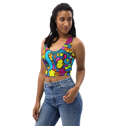 Pop Playland on a Crop Top