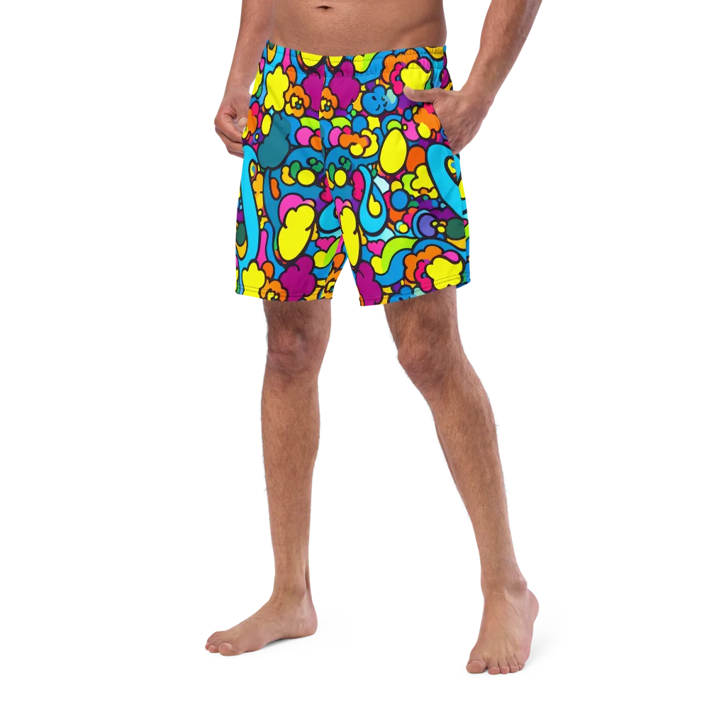 Pop Playland on Swim Trunks — Left Front