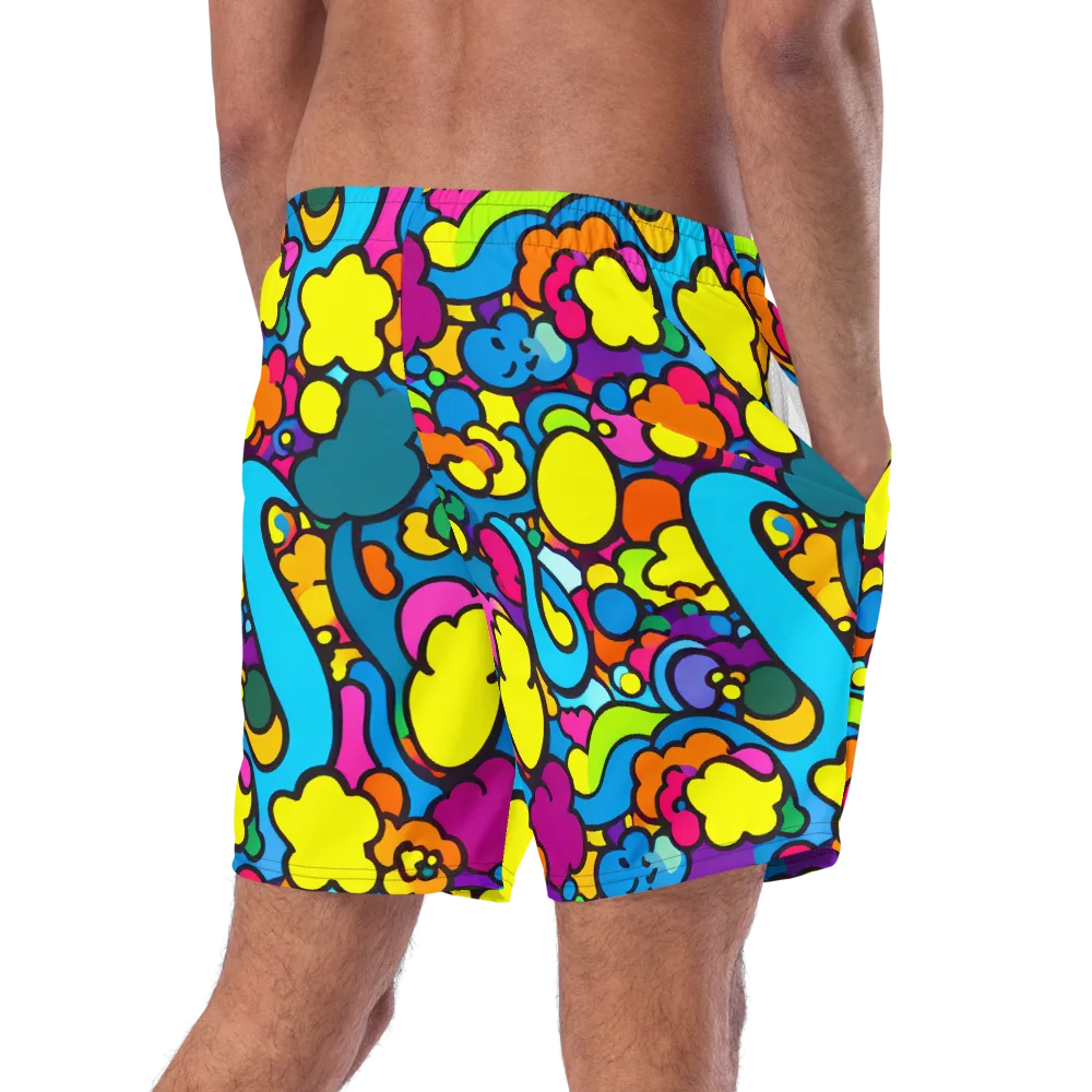 Pop Playland on Swim Trunks — Right Back