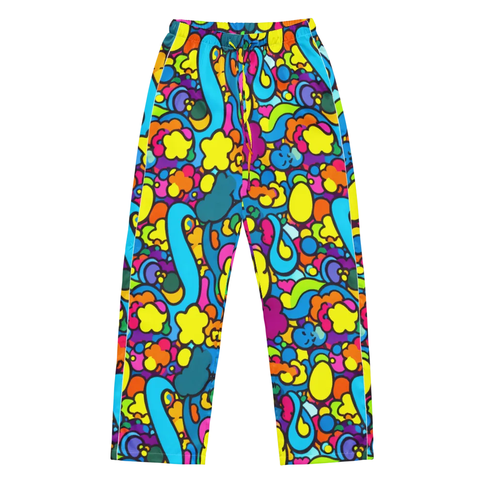 Pop Playland on Women's Pajama Pants — Front