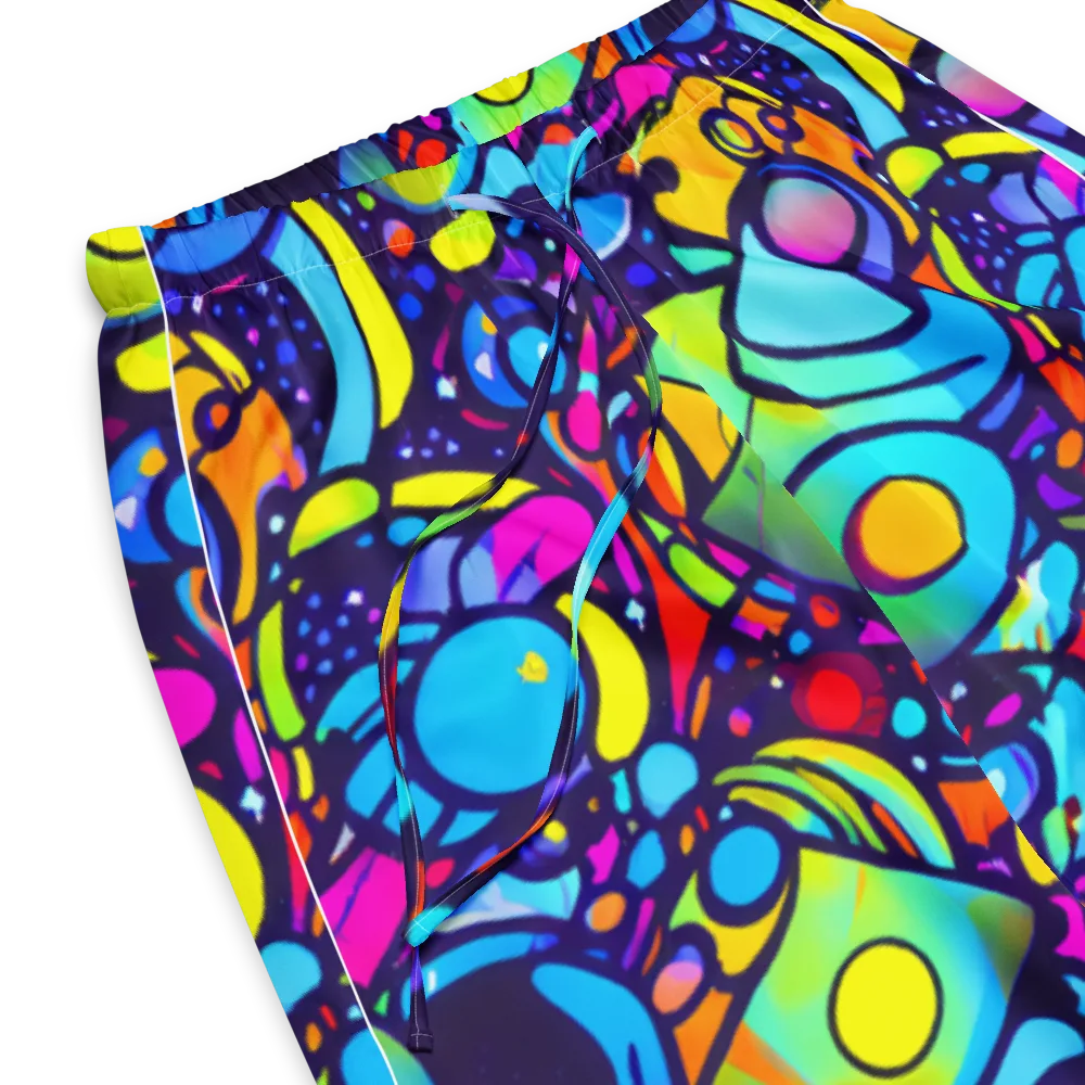 Neon Graffscape on Women's Pajama Pants — Product details