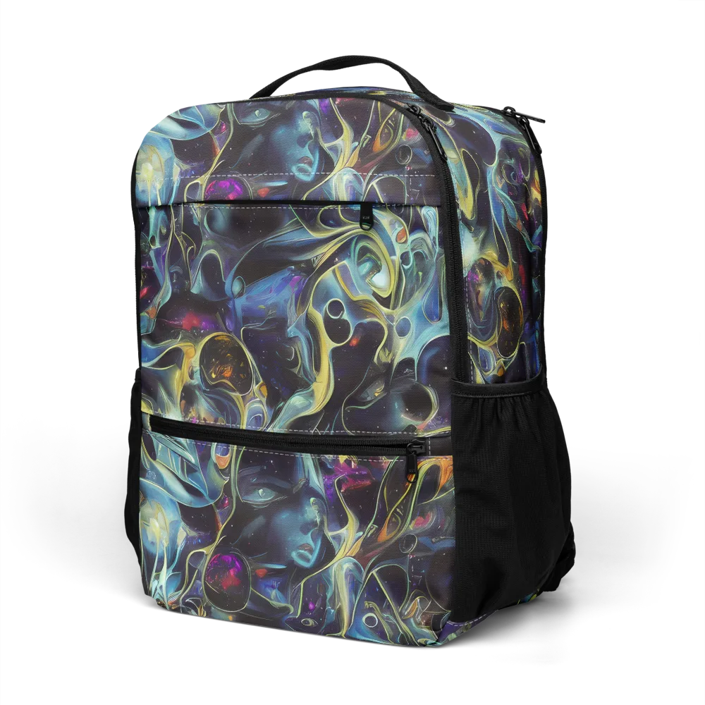 Galactic Enigma on Utility Backpack — Left Front