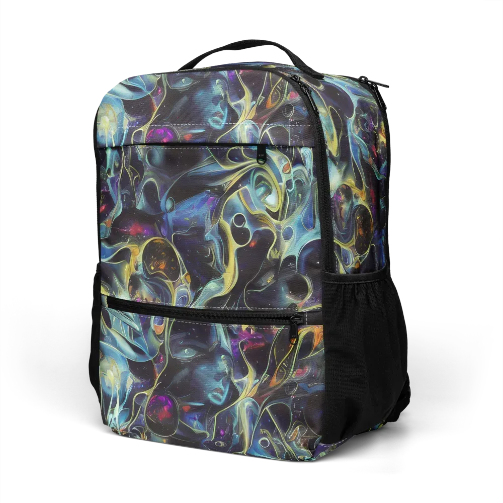 Galactic Enigma on Utility Backpack — Left Front