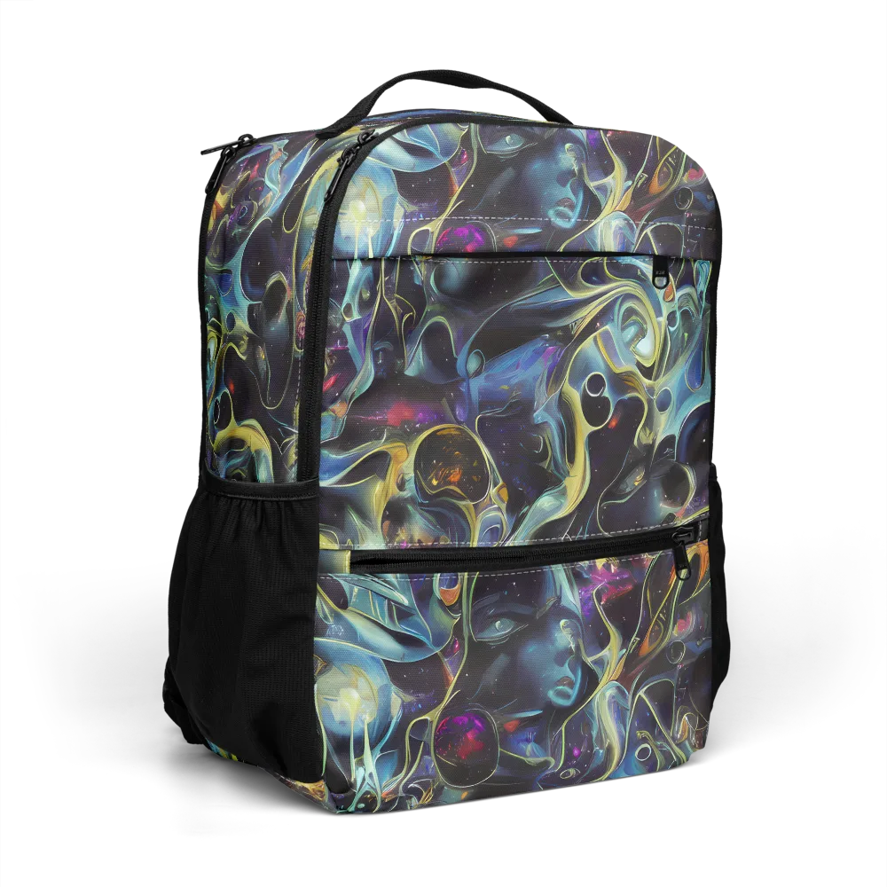 Galactic Enigma on Utility Backpack — Right Front