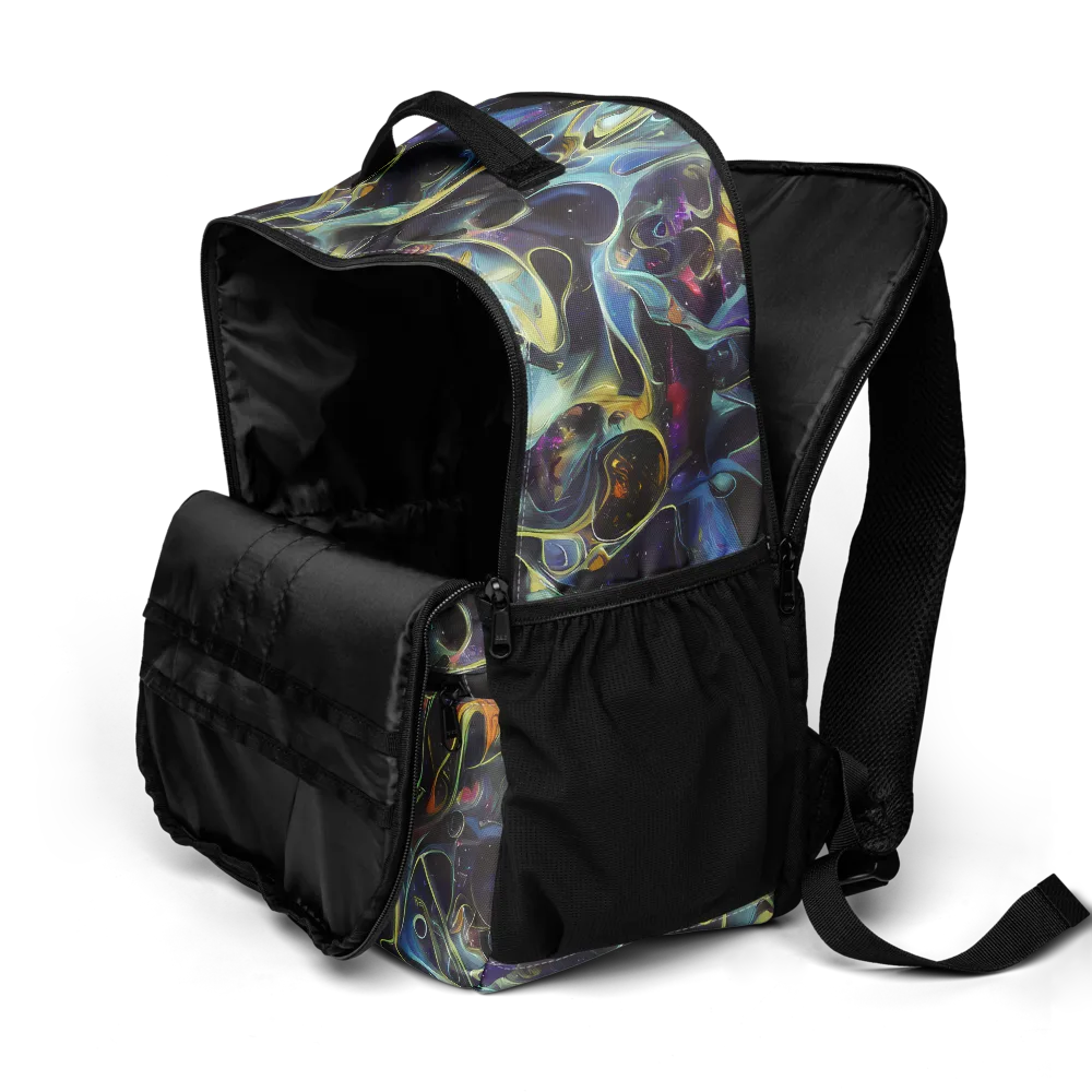 Galactic Enigma on Utility Backpack — Product details 2