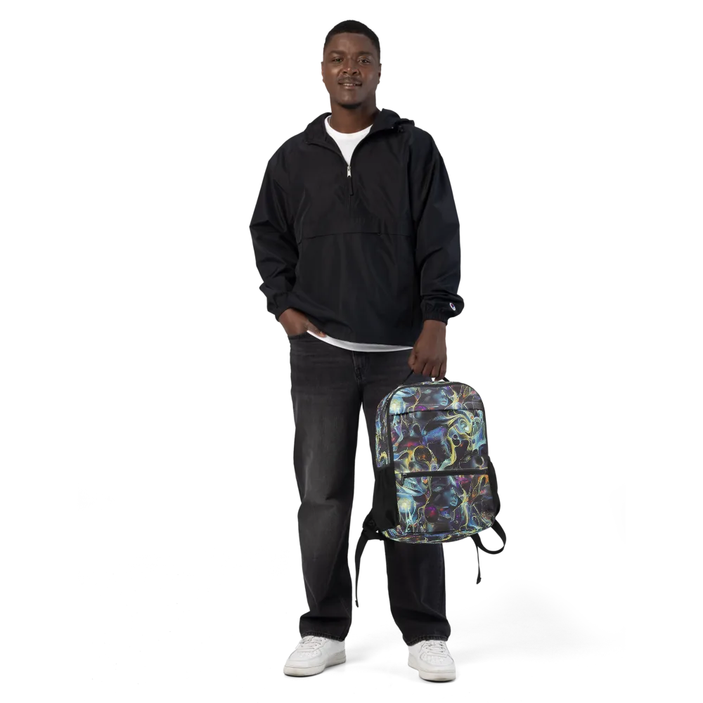Galactic Enigma on Utility Backpack — Front