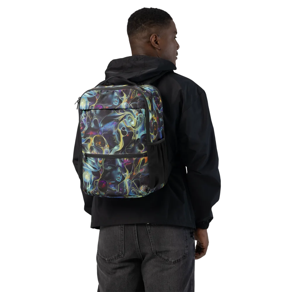 Galactic Enigma on Utility Backpack — Back