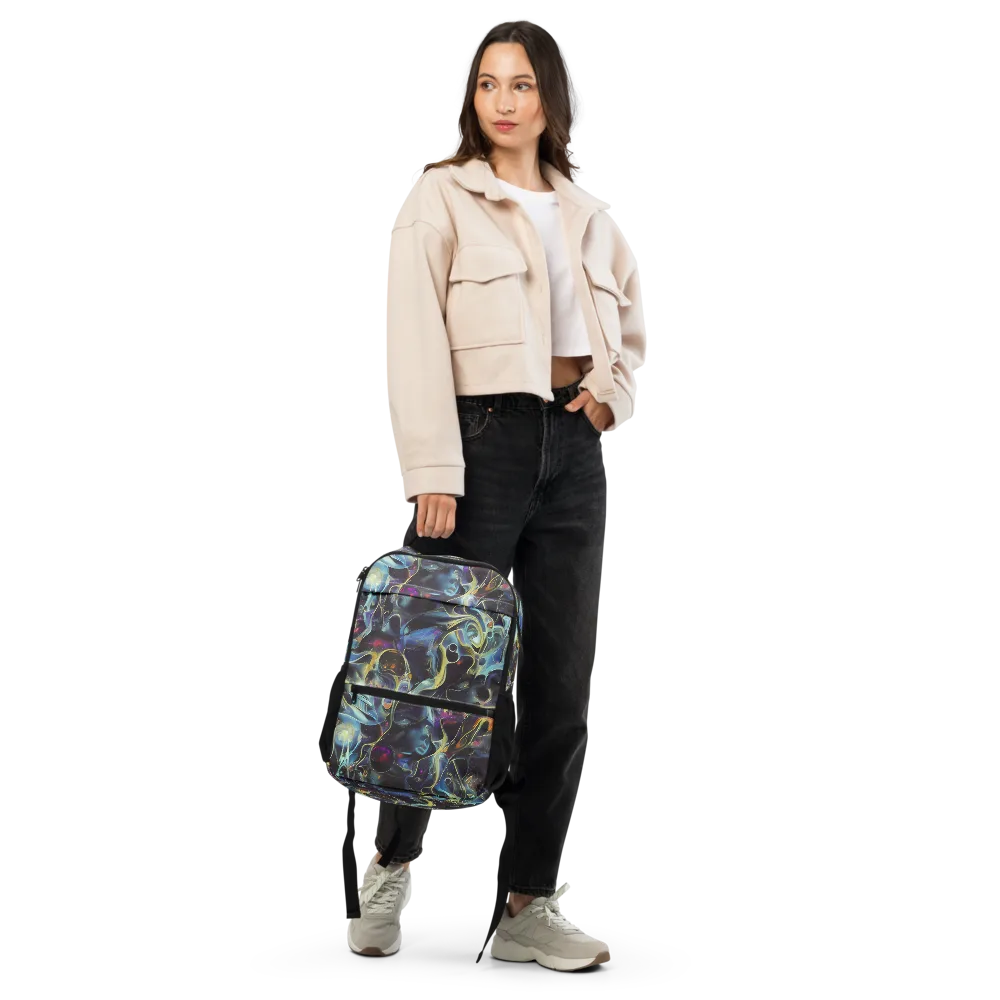 Galactic Enigma on Utility Backpack — Front