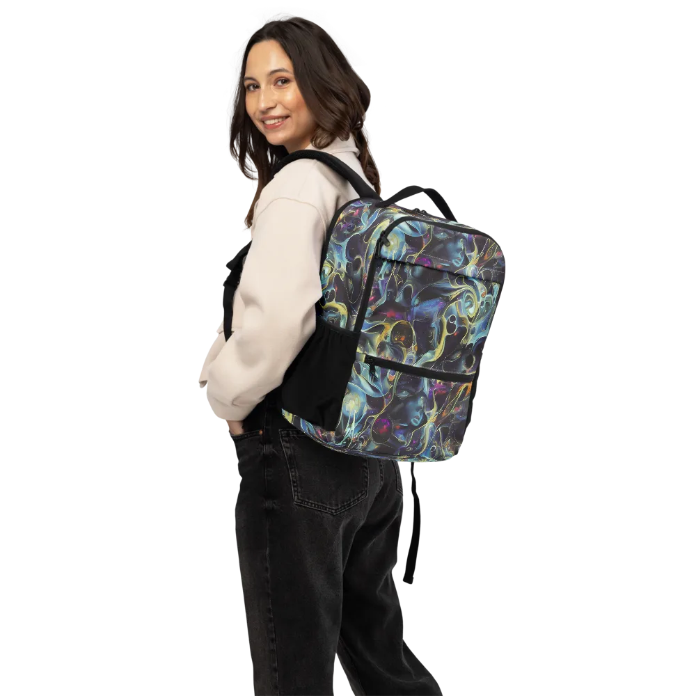 Galactic Enigma on Utility Backpack — Back