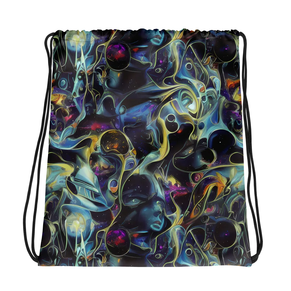 Galactic Enigma on Drawstring Bag — Photo