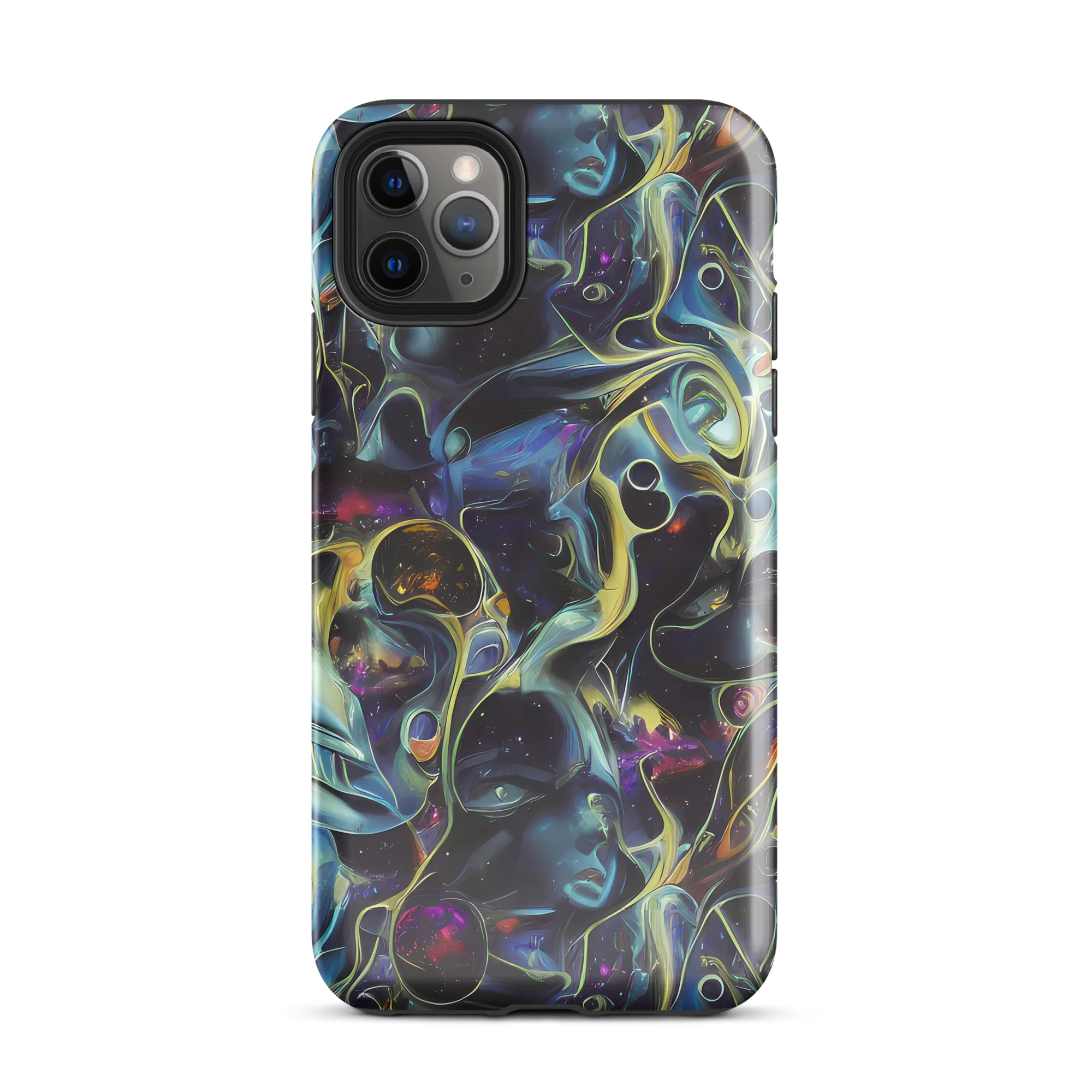 Galactic Enigma on Tough Case for iPhone® — Front