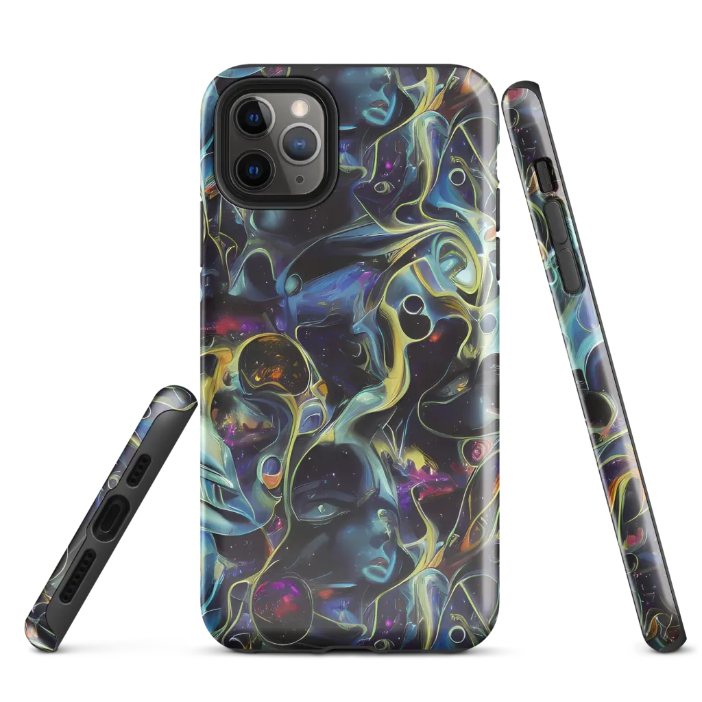 Galactic Enigma on Tough Case for iPhone® — Front