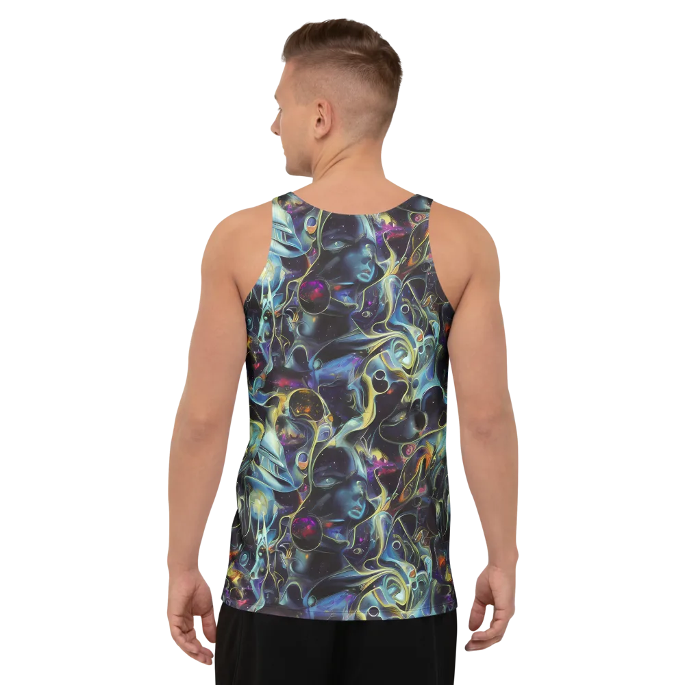 Galactic Enigma on Men's Tank Top — Back