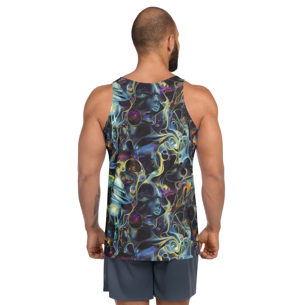 Galactic Enigma on Men's Tank Top — Back