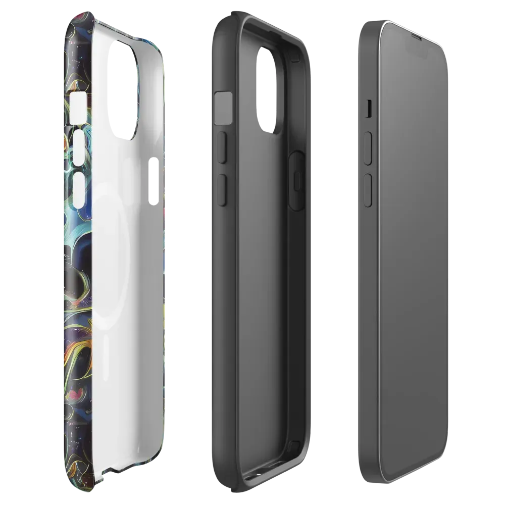Galactic Enigma on MagSafe Tough Case for iPhone® — Front