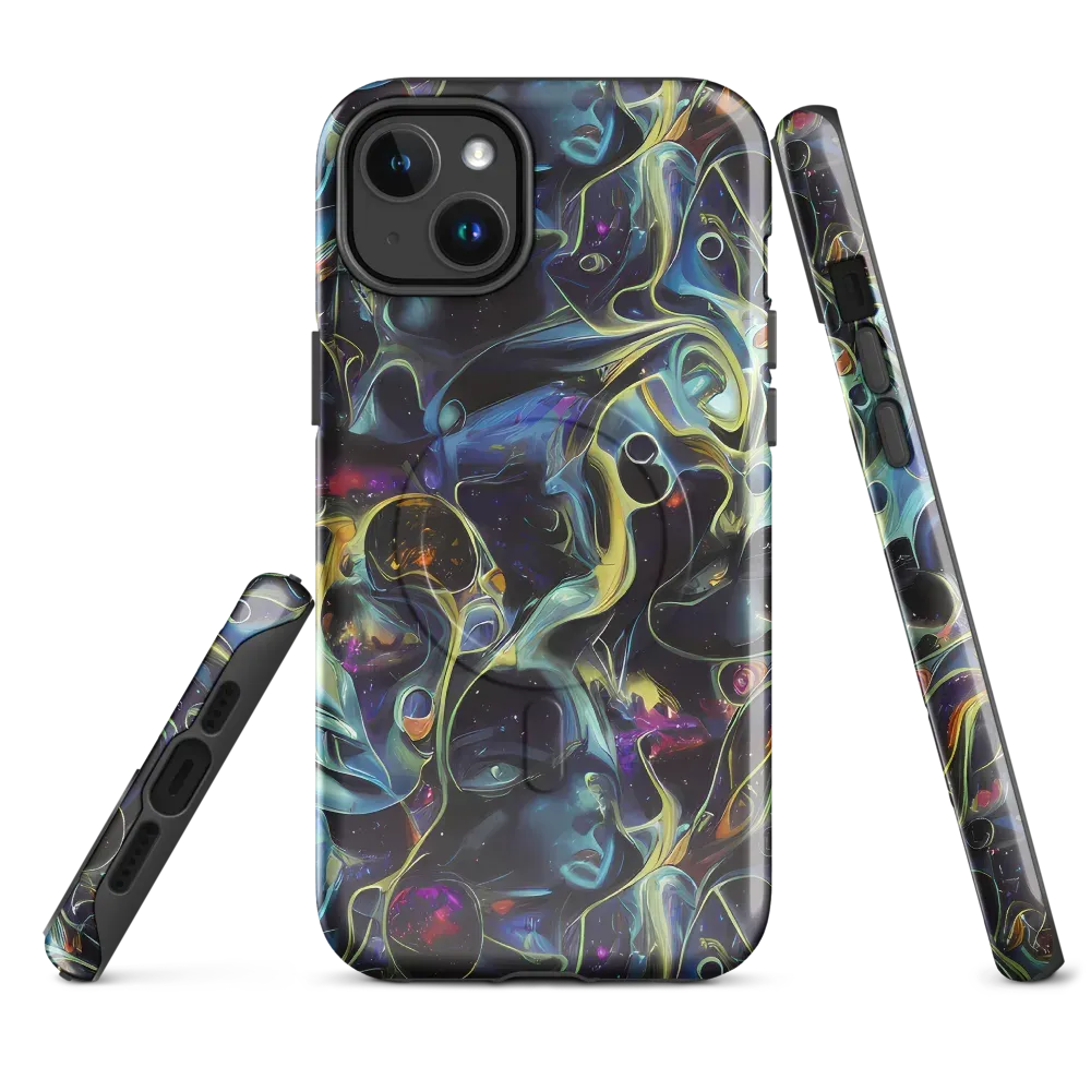 Galactic Enigma on MagSafe Tough Case for iPhone® — Front
