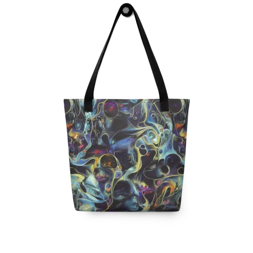 Galactic Enigma on a Tote Bag