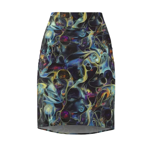 Galactic Enigma on a Pencil Skirt