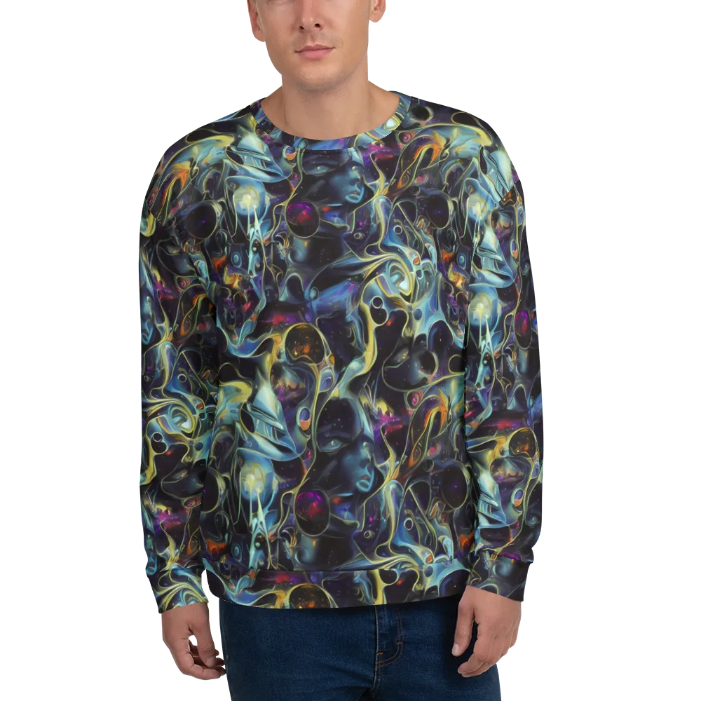 Galactic Enigma on Sweatshirt — Front