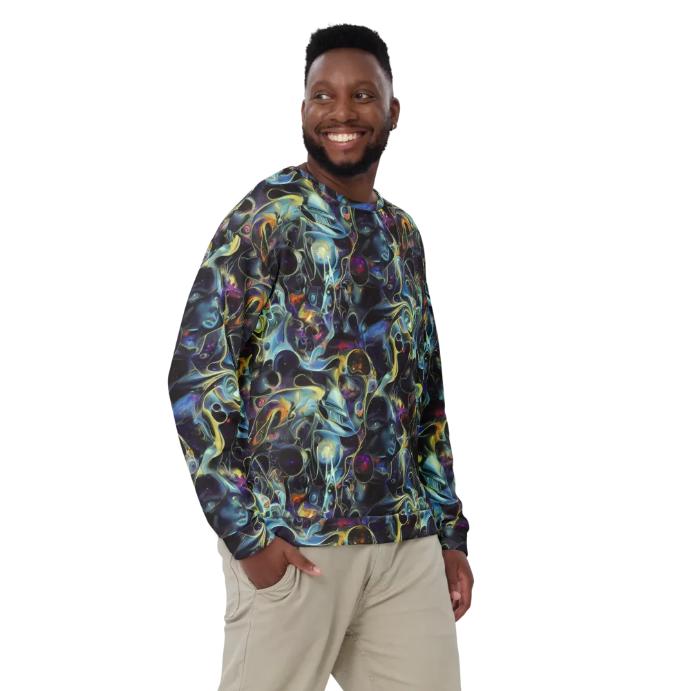 Galactic Enigma on Sweatshirt — Front