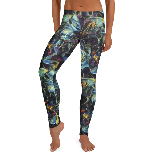 Galactic Enigma on a Leggings