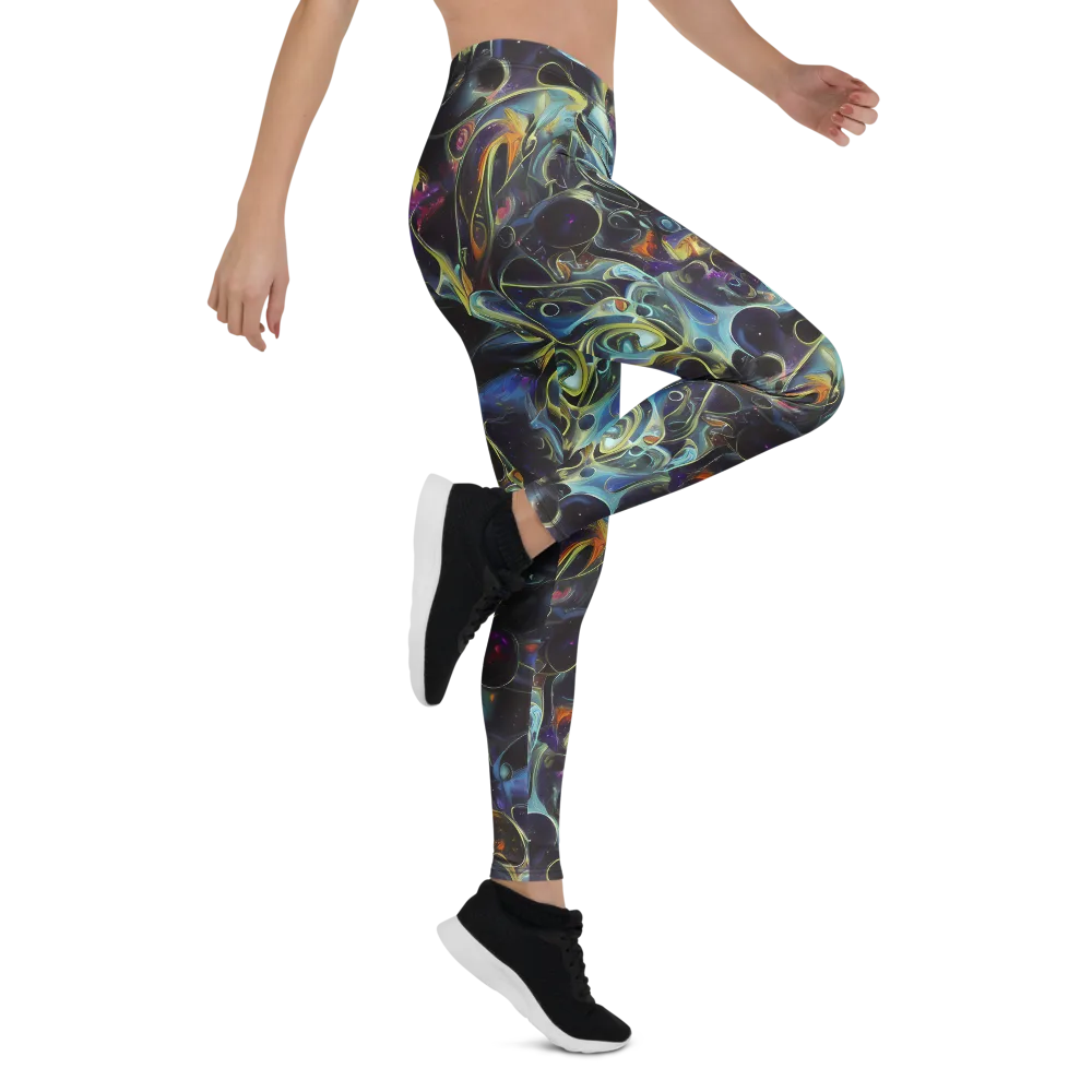 Galactic Enigma on Leggings — Right